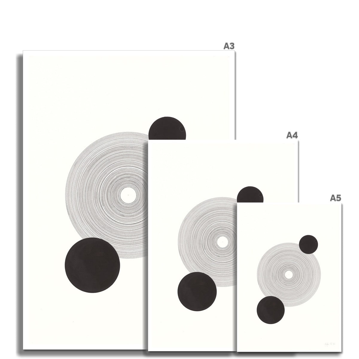 Rotate - Hahnemühle German Etching Print