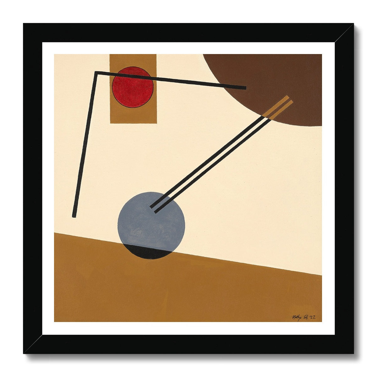 Tumble Framed Print
